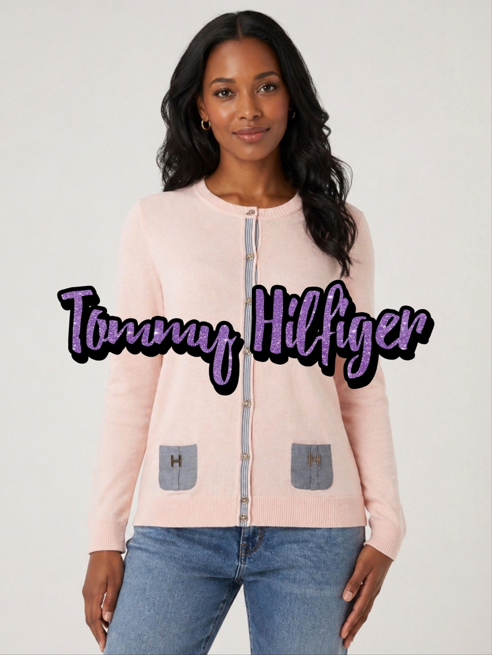 Tommy Hilfiger Women's Size S Cardigan Pink NWT